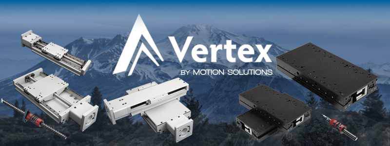 Vertex - new web portal features budget-friendly precision positioners