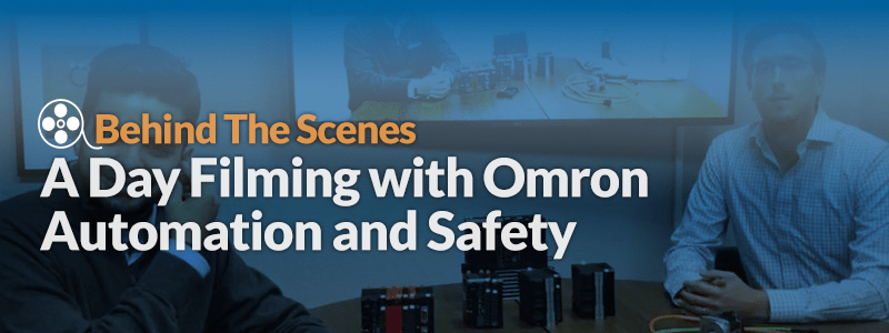 A Day of Filming with Omron