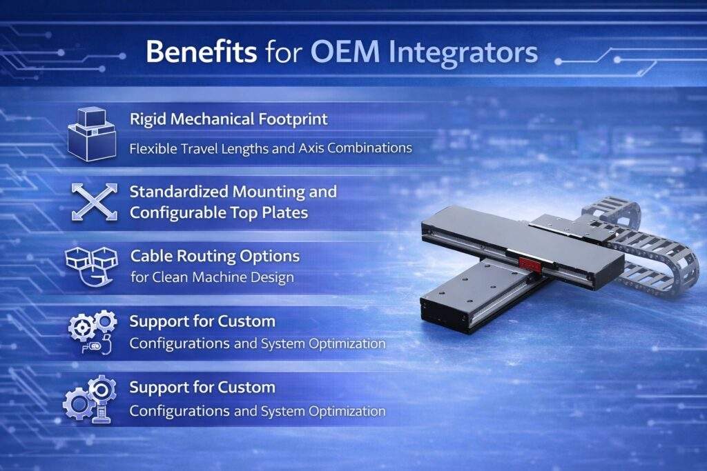 Benefits for OEM Integrators